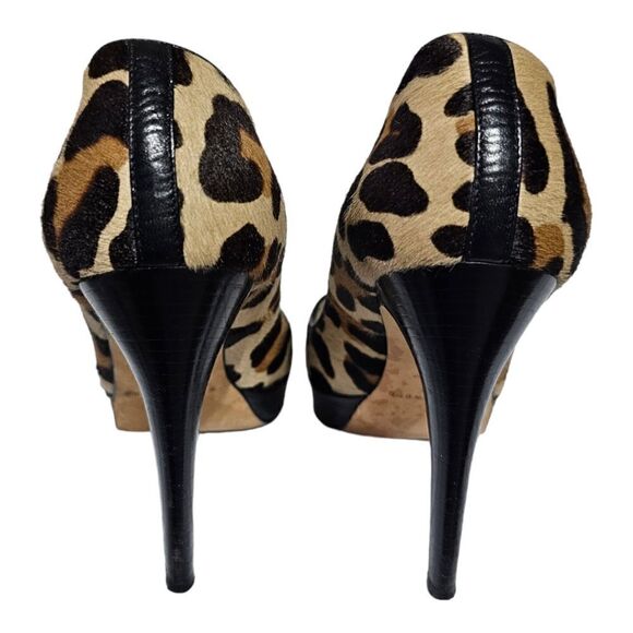 BRIAN ATWOOD Leopard Ponyhair Heels - Size 39‎ - Picture 3 of 8